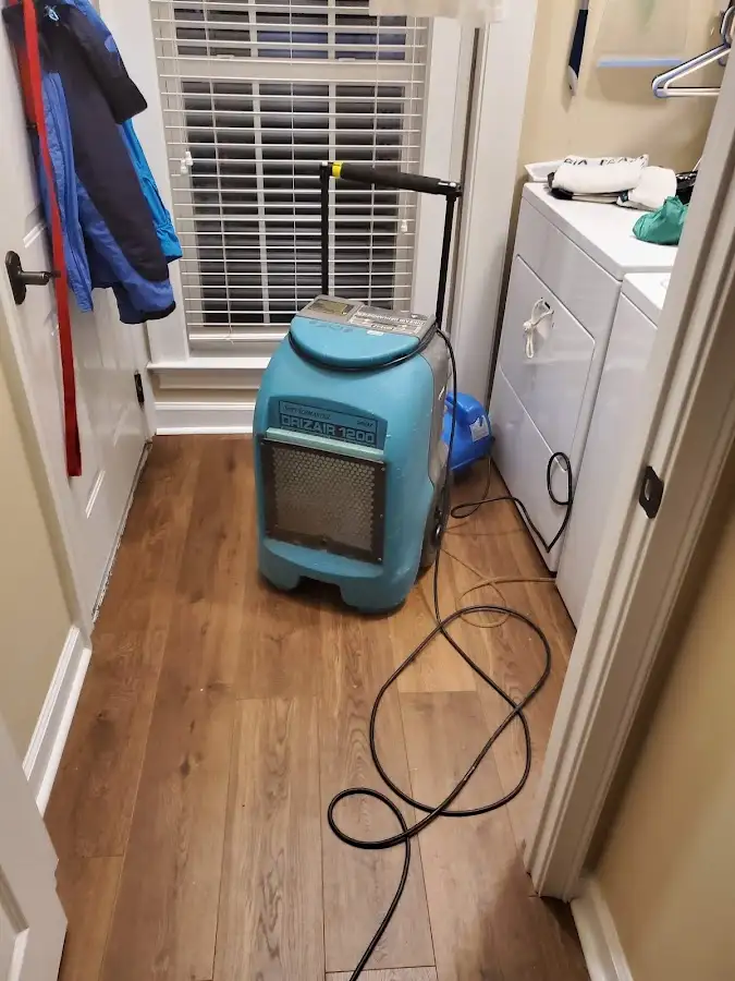 Commercial dehumidifier deployed for Crawl Space Restoration in Pasadena Hills
